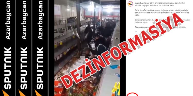 “Sputnik.az” yalan xəbərlər yayır, insanların səsini boğur! – (FOTO)