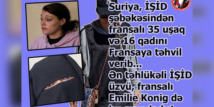 Suriya hakimiyyəti avroplı terroristləri ölkələrinə təhvil verir