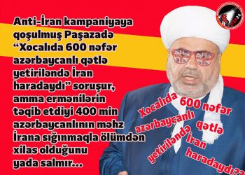 Paşazadə 400 min azərbaycanlının İran vasitəsilə xilas olduğunu unutdumu?