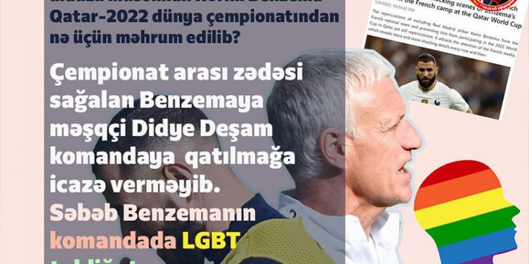 Benzema LGBT-yə dəstək olmadı və…