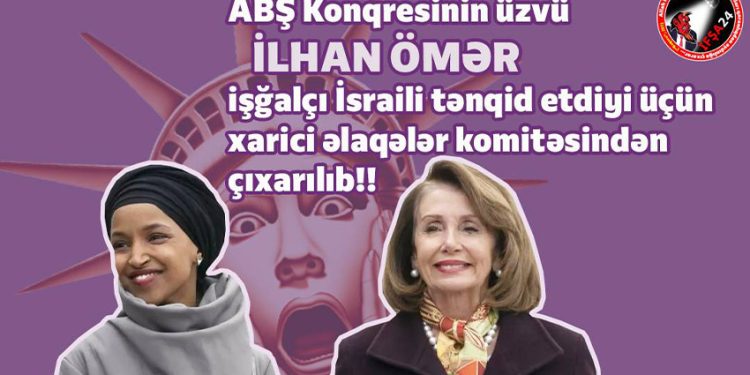 ABŞ Konqresi üzvü işğalçıya qarşı çıxdı deyə, cəzalandırıldı!!