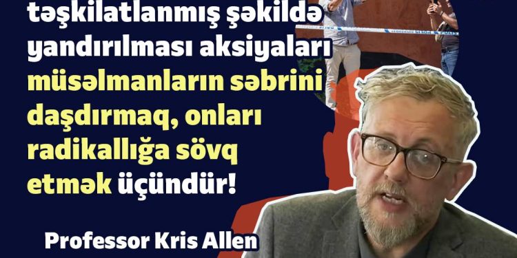 Quran yandırılması aksiyaları müsəlmanların səbrini daşırmaq üçündür!