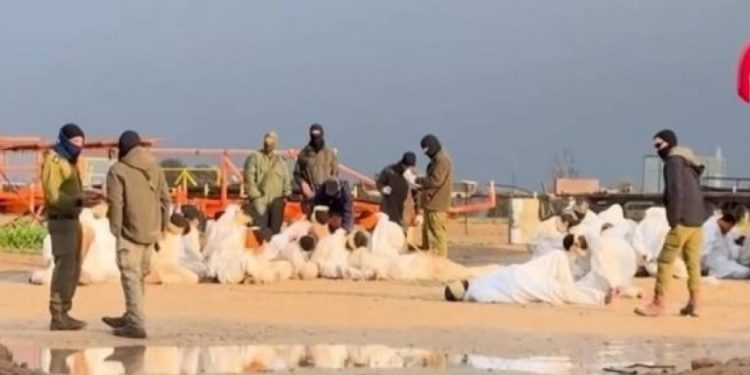 ABŞ TV kanalının sionistlərin saxlanılan fələstinlilərlə pis rəftarına dair ifşası