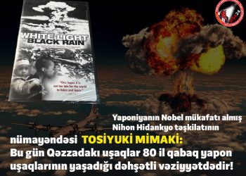 Qəzzaya hücum Yaponiyaya atom hücumu…