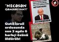 “Necəsən, Qəmbəryan?!”