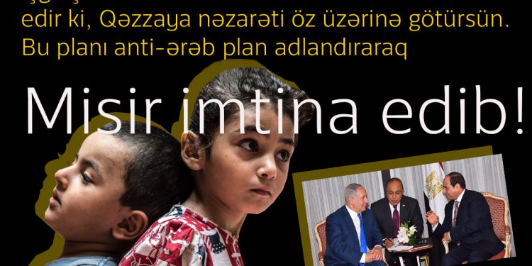 ABŞ və İsrailin Qəzza fitnəsi